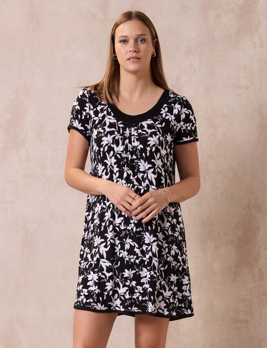 Camison - Negro/blanco 