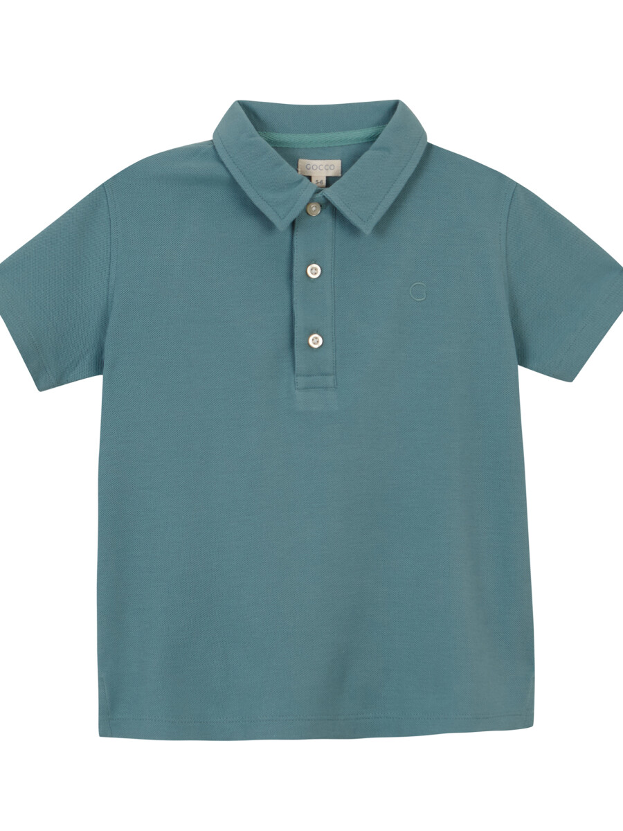 Polo Basico De Pique Rosa