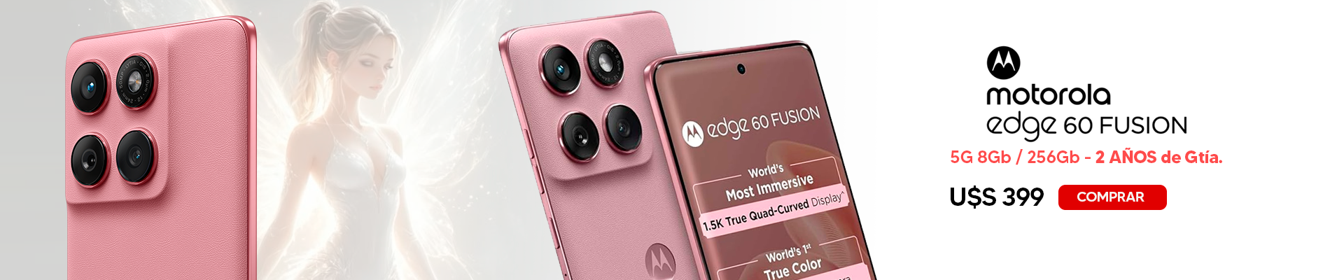 ¡Llegó Motorola Edge 60 Fusion, con súper Descuento!