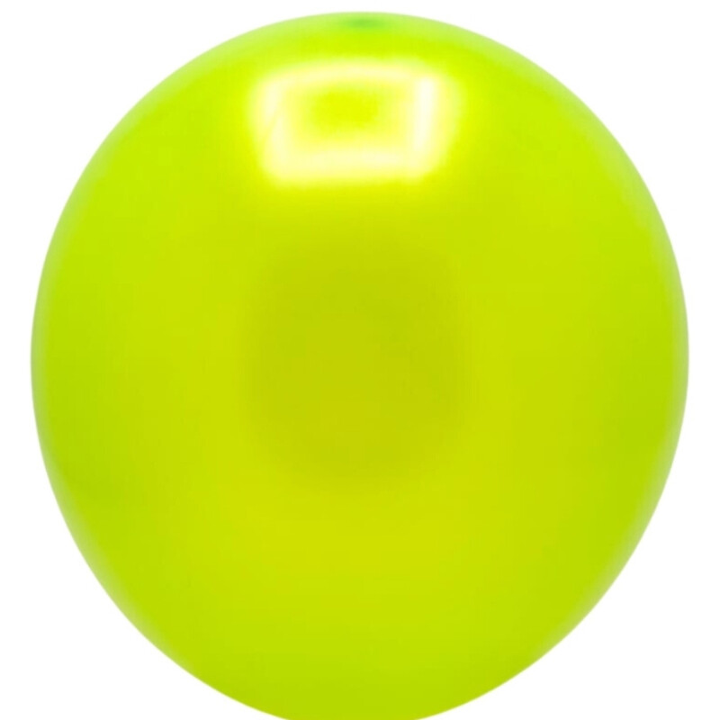 Globos X10 Tamaño R12 Verde Manzana Perlado