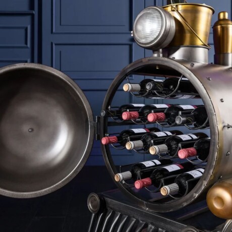 MESA DE BAR STEAMLOCK Grisgrafito - -