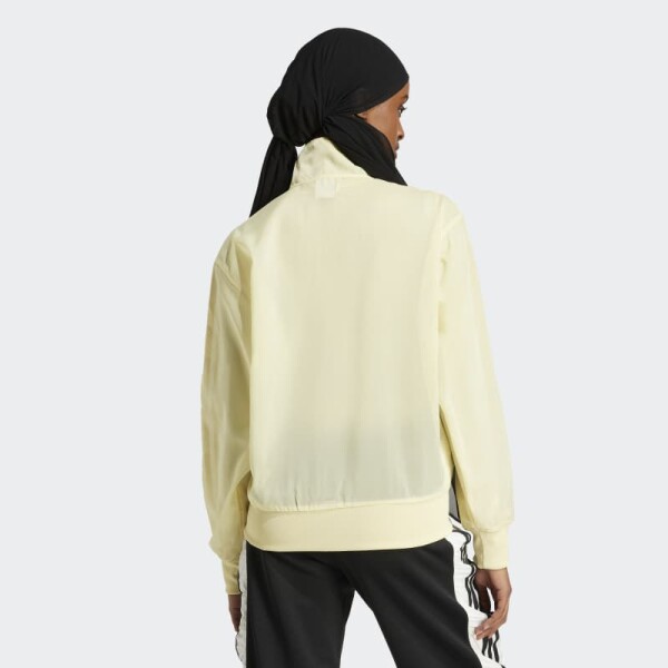 Campera Adidas Adicolor Sheer Amarillo