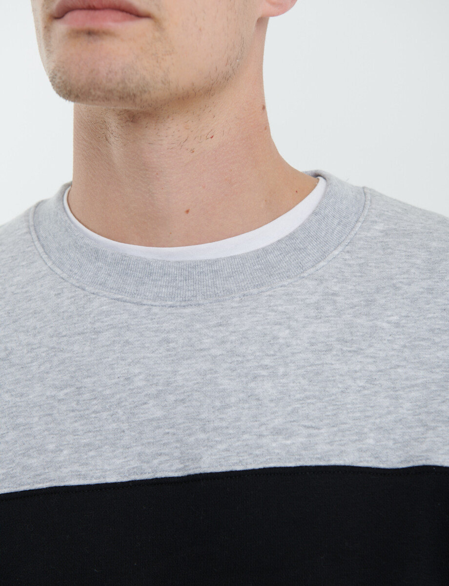 470916 SWEATER HARRY Gris/negro