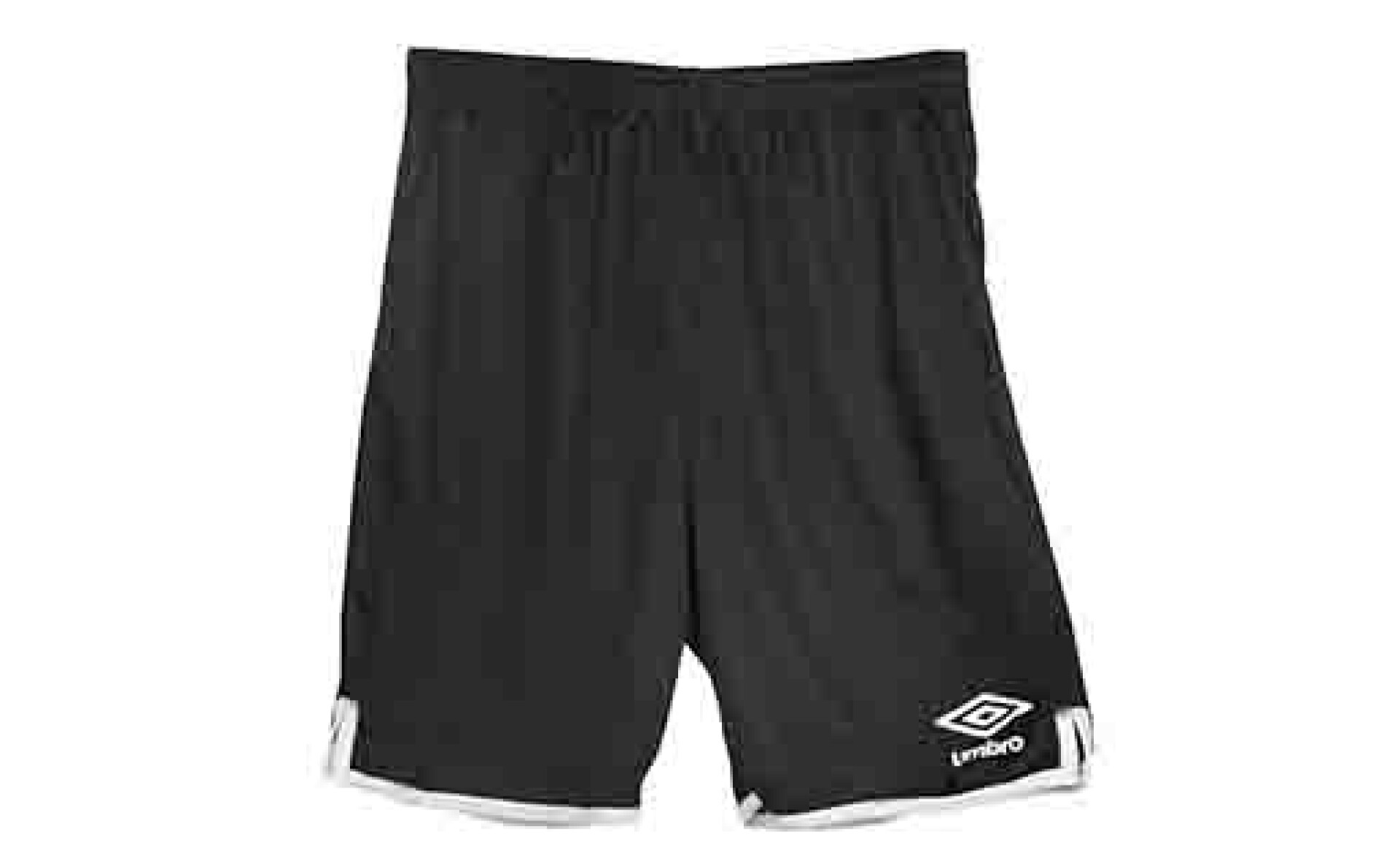 Short de Hombre Umbro Futbol - Negro - Blanco 