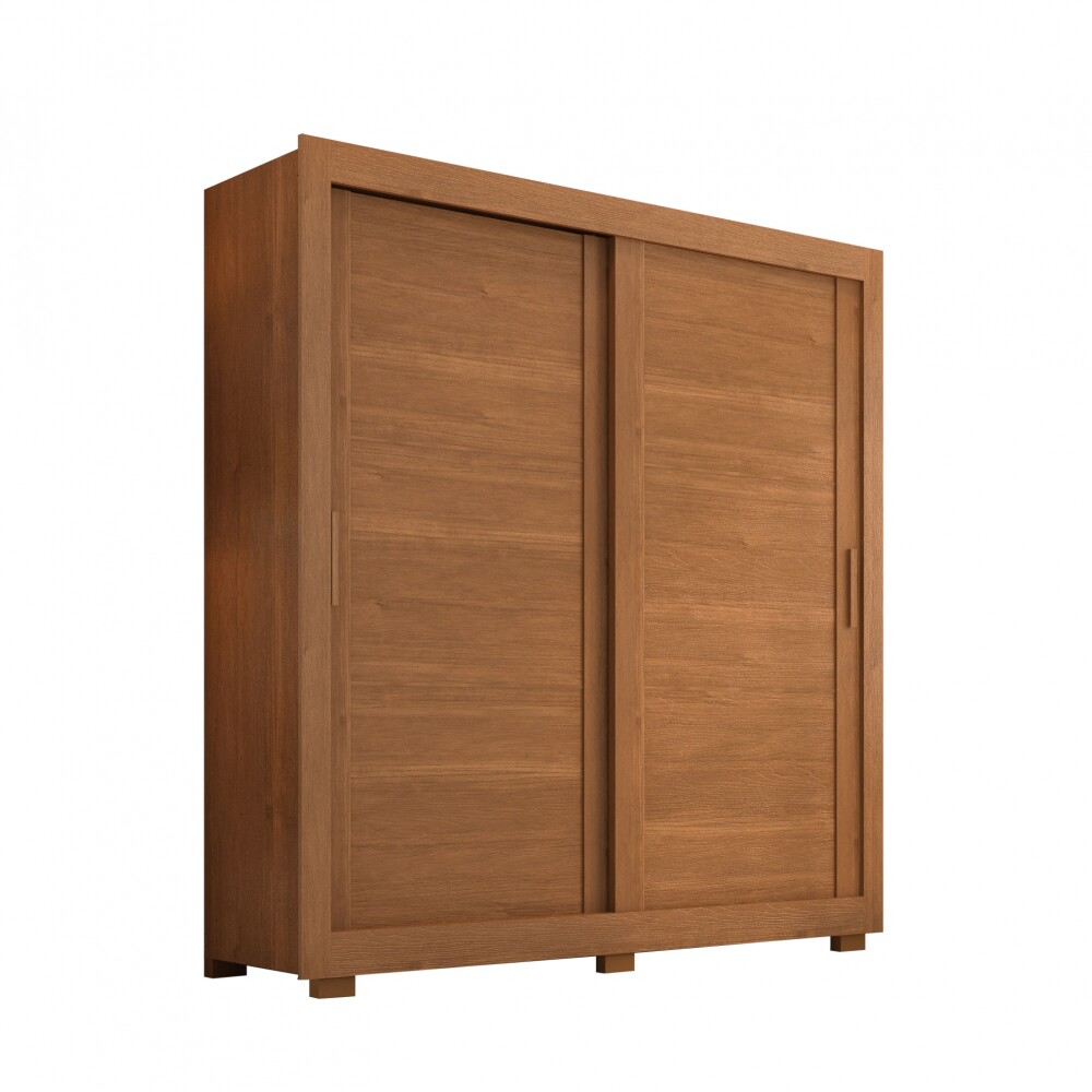 Ropero 2 Puertas Corredizas - Titanium Cinamomo