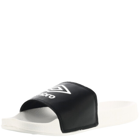 Chanclas de Hombre Umbro Locker Room Negro - Blanco
