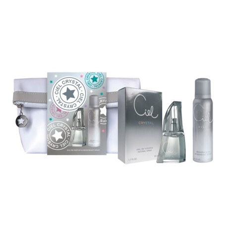 Pack Ciel Crystal Edt 50ml + Deo 123ml + Necessaire Pack Ciel Crystal Edt 50ml + Deo 123ml + Necessaire