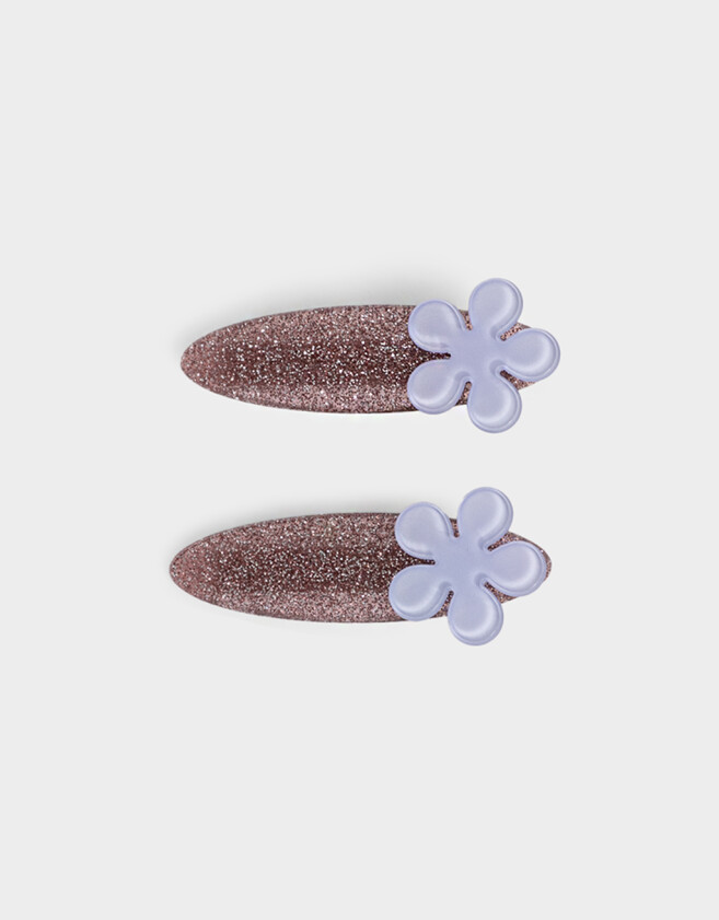 Piquitos Con flores Set De Piquitos Con Glitter - Combinacion Bicolor