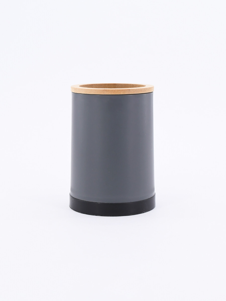 VASO BAMBOO - GRIS 