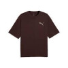 Remera Puma Graphics Boxy Utility Tee Hombre 694360 33 Chocolate