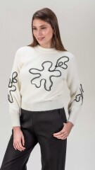 Sweater Flor Blanco
