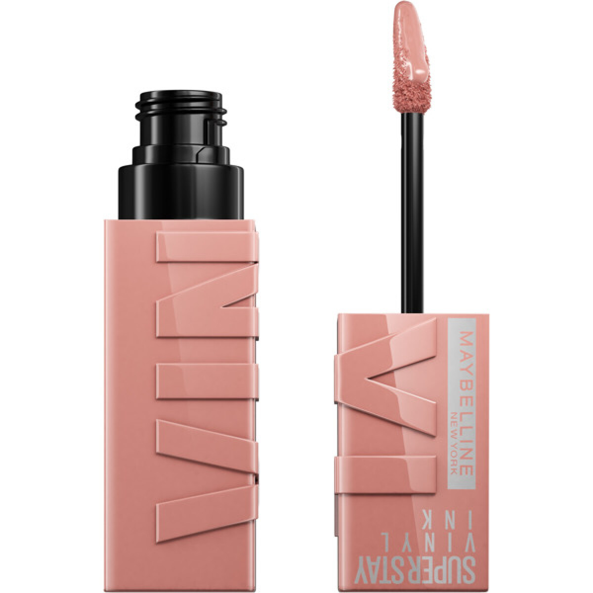 MAYBELLINE LABIAL SUPER STAY VINYL INK NUDE N°95 CAPTIVATED 