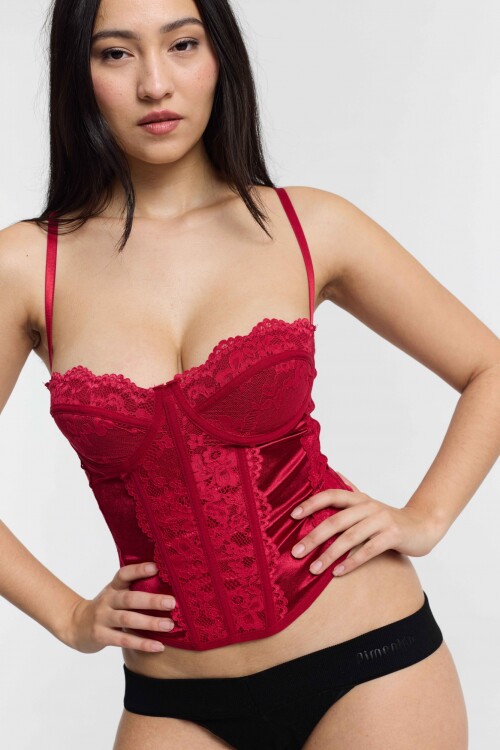 Corset Antonella Rojo