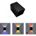 Aplique Pared Rgb Foco Exterior Colores Luz Led Con Control Aplique Pared Rgb Foco Exterior Colores Luz Led Con Control