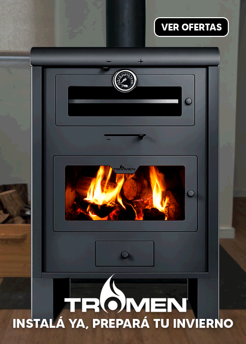 Calefactor Tromen ¡llevala 2 años de garantía!