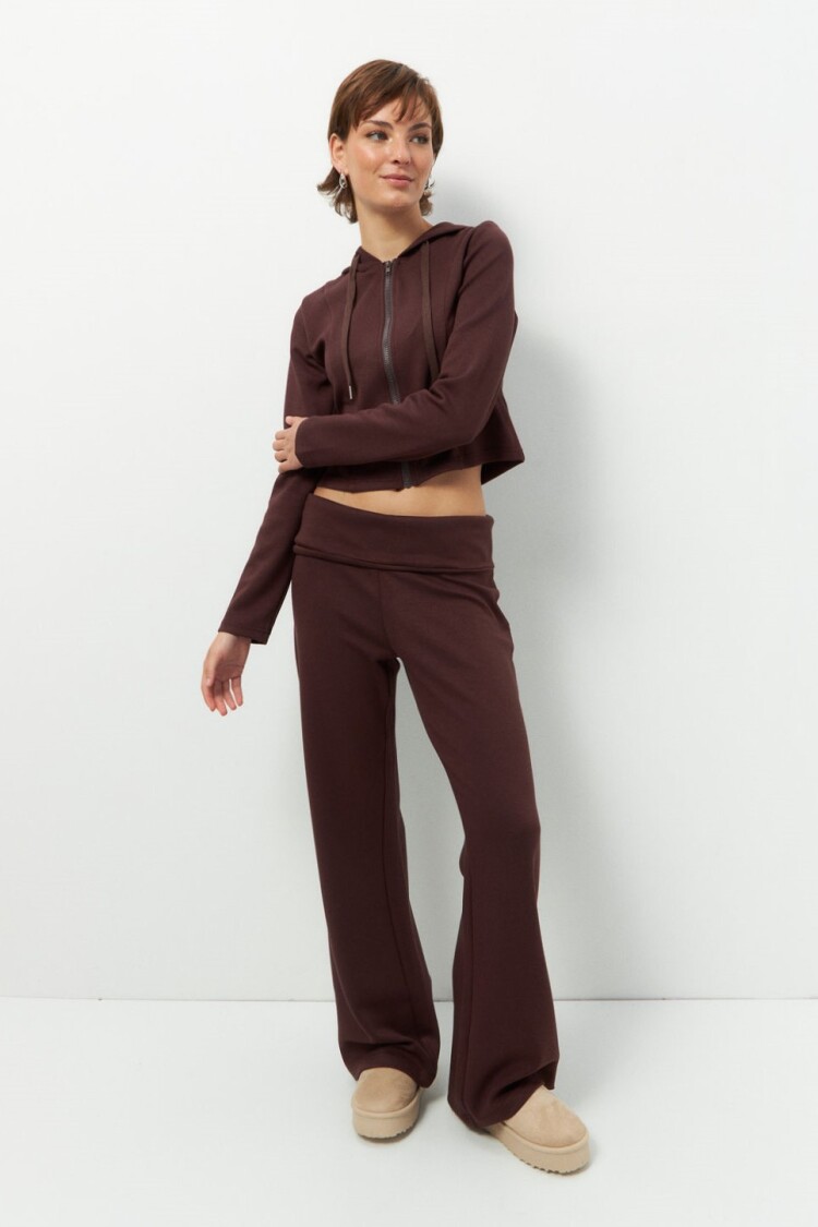 LEGGING FOLD Chocolate
