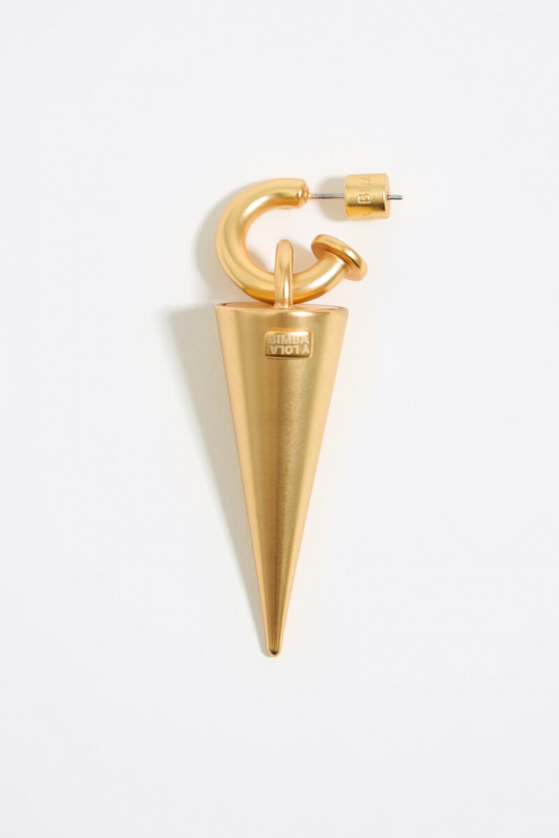 PENDIENTES ARO Y PINCHOS Oro