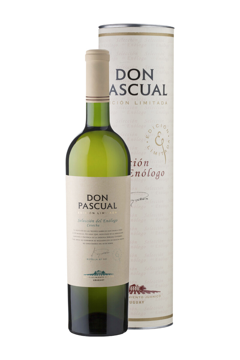 Vino Don Pascual Selección del Enólogo Blanco Con Tubo 750 ml 