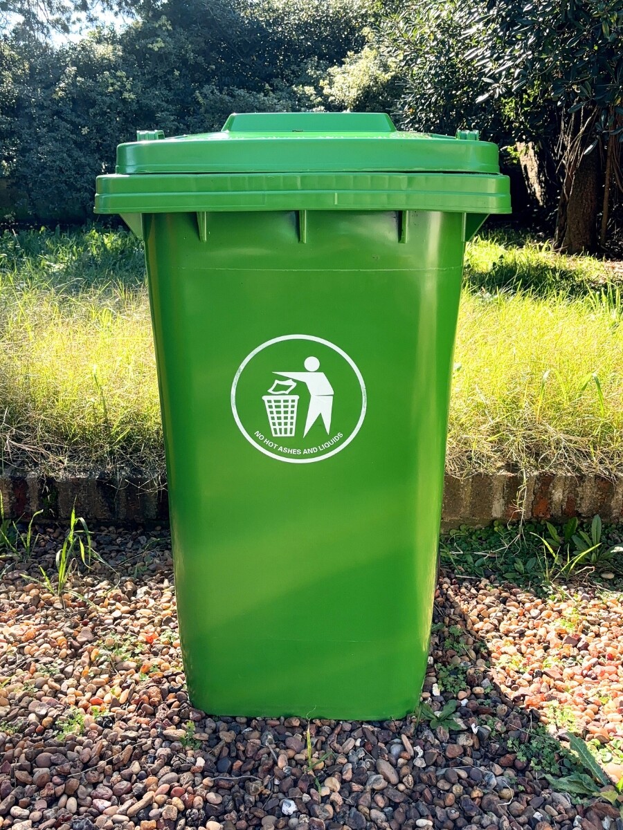 CONTENEDOR PARA RESIDUOS 240L verde