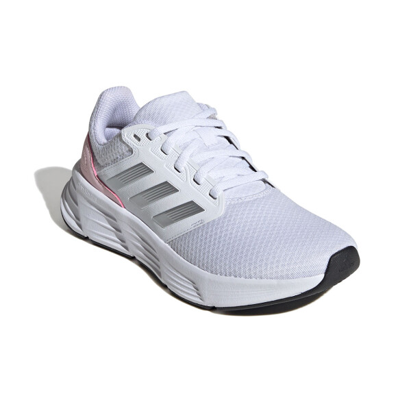 Adidas Galaxy 6 W Ftwr White/silver Met./clear Pink Blanco-plata