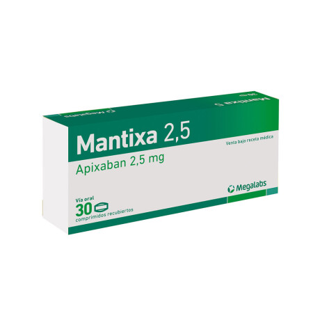 Mantixa 2.5mg 30 Comprimidos Mantixa 2.5mg 30 Comprimidos