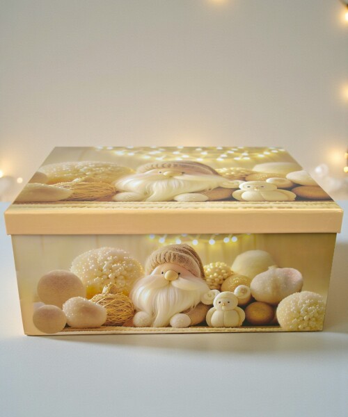 Caja Rigida Navidad 28 x 37 x 16 Diseño 2