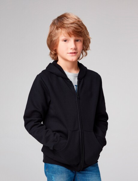 CAMPERA INFANTIL UNISSEX NEGRO