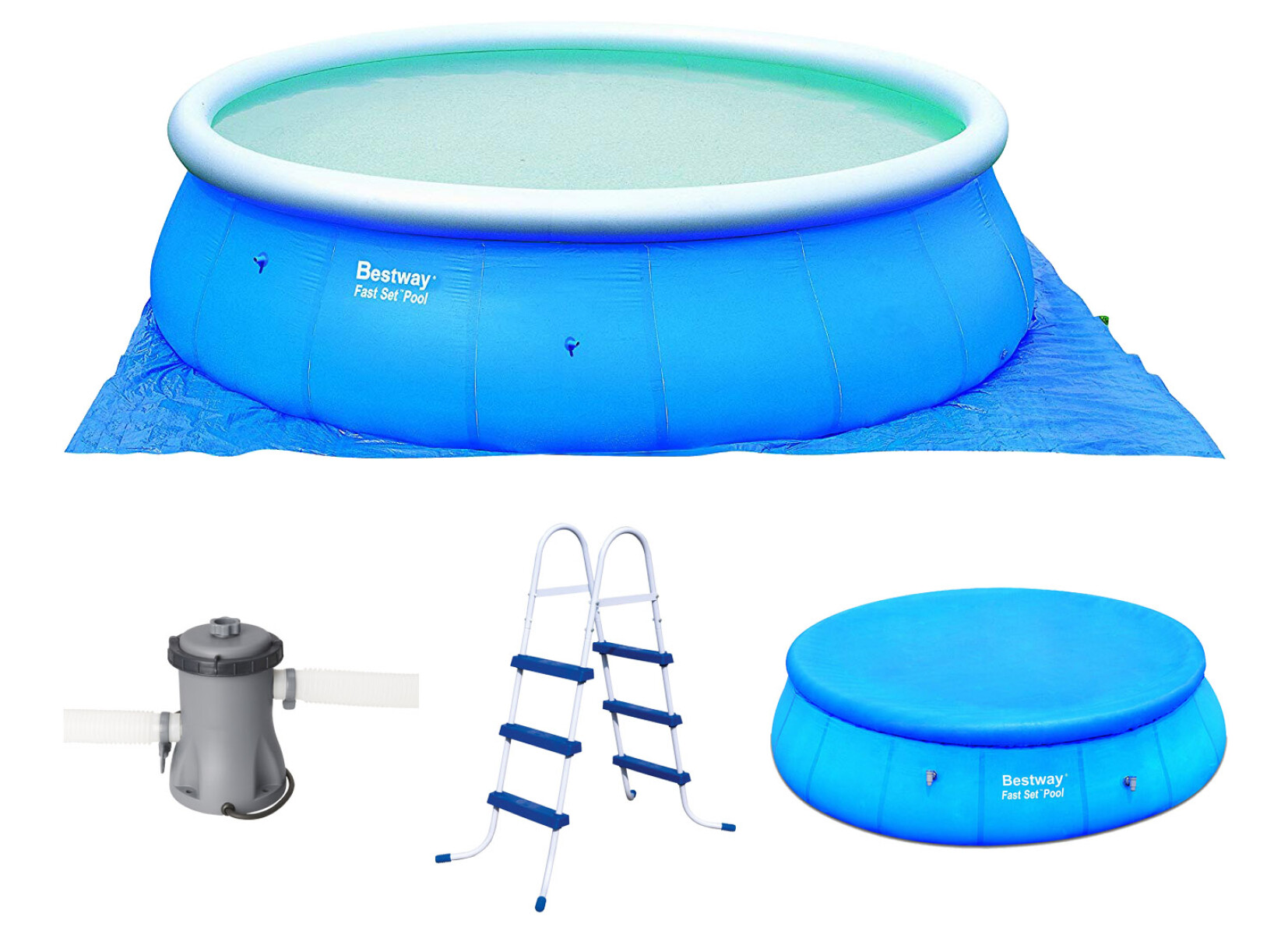 PISCINA GOMON 21.182LT COMPLETA BESTWAY 57212 