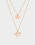Collares Infantiles Collar Multicadena "my Melody" - Combinacion Tricolor
