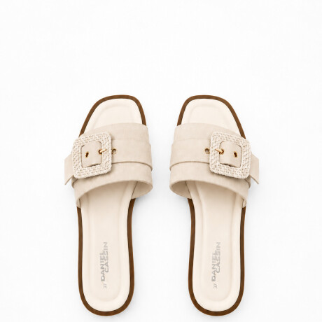 SANDALIA BOW Blanco