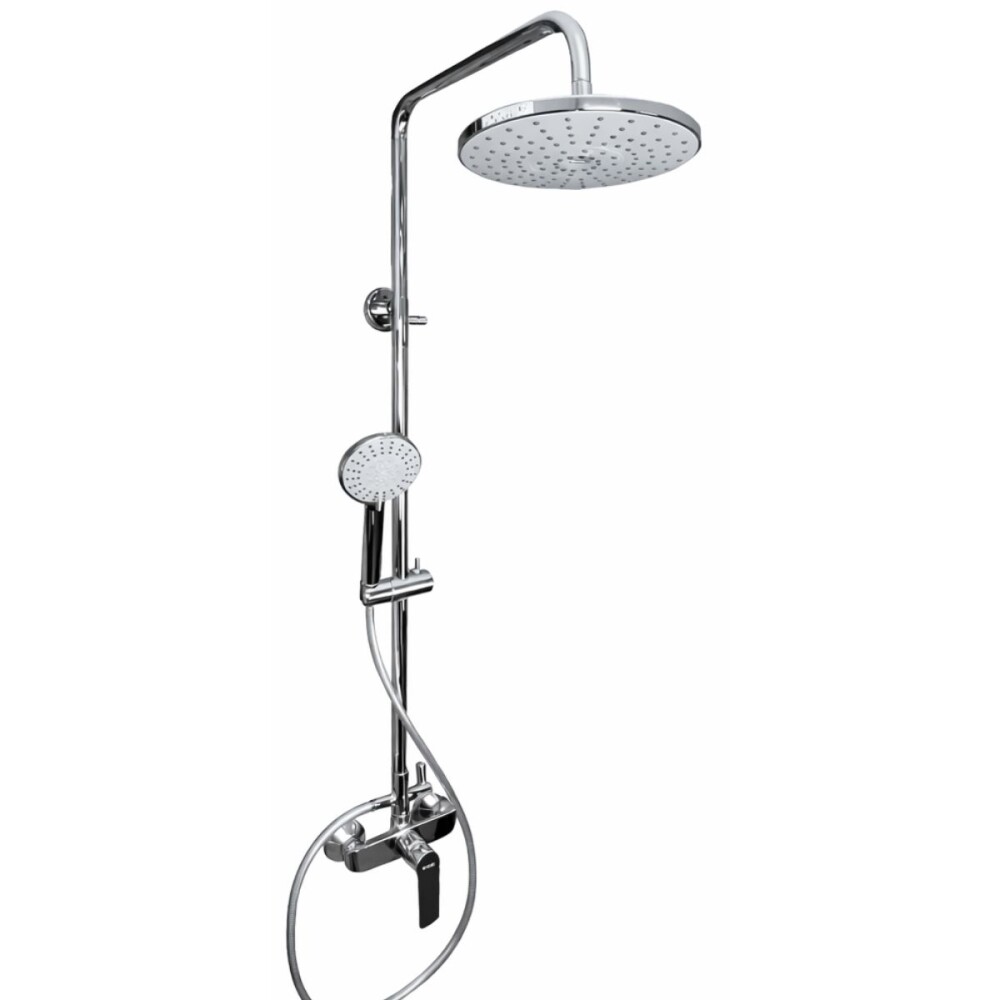 Barral de ducha Monocomando Exterior con transferencia Blaster Cromado Brillante Barral De Ducha Monocomando Exterior Con Transferencia Blaster Cromado Brillante