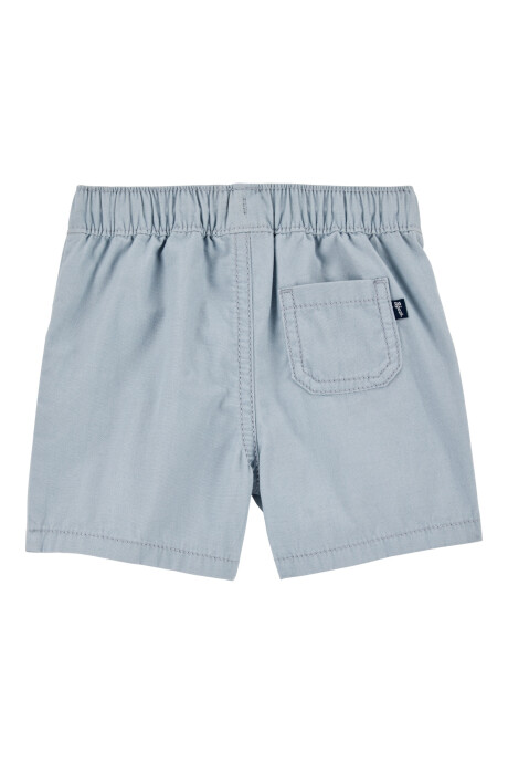 Short de sarga, azul Sin color