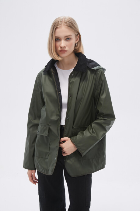 Campera Drifika Verde Seco
