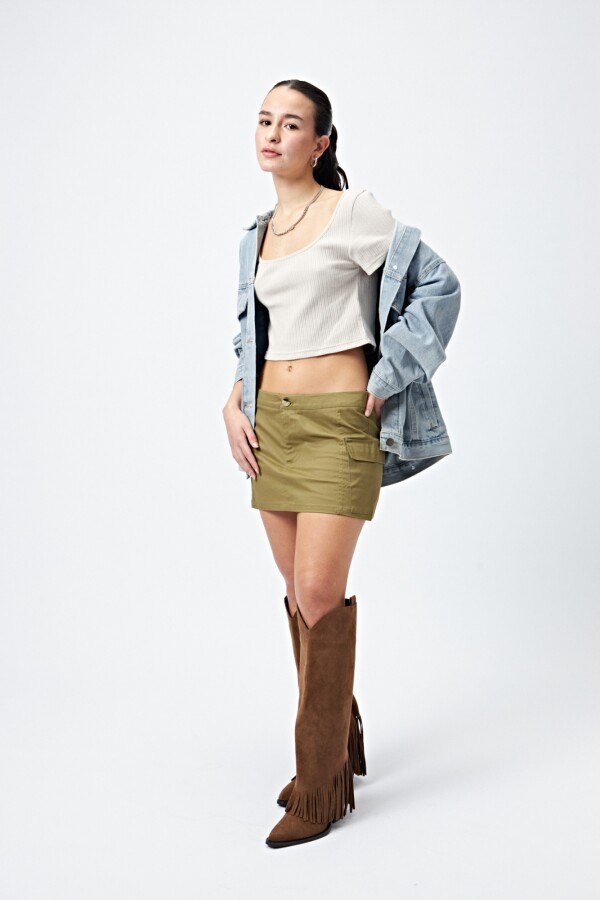 FALDA LICHT Verde Militar