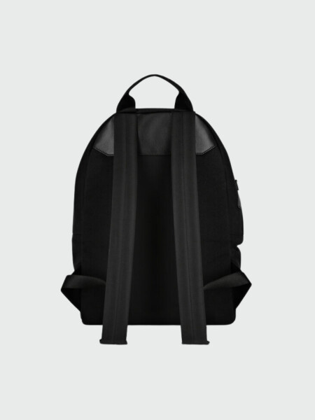 PHILIPP PLEIN - mochila negra lona efecto cocodrilo Azul - Negro