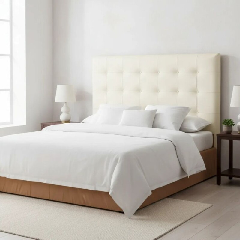 RESPALDO 2 PLAZAS (1.40 MTS) - TAPIZADO PU PERLA RESPALDO 2 PLAZAS (1.40 MTS) - TAPIZADO PU PERLA