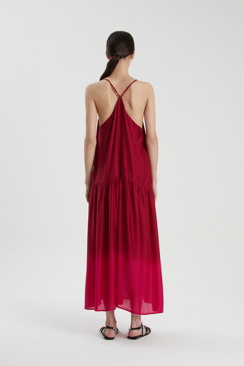 VESTIDO LUKLA Rojo