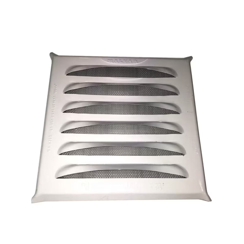 Rejilla ventilación esmaltada c/mosquitero 20x20 cm Rejilla Ventilación Esmaltada C/mosquitero 20x20 Cm