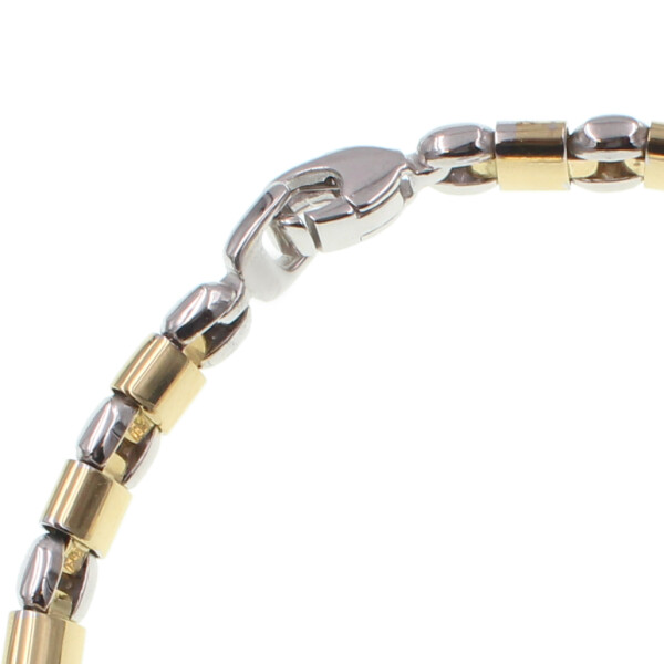 Pulsera de hombre Hugo de dos tonos de oro 18k Pulsera de hombre Hugo de dos tonos de oro 18k