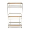 ORGANIZADOR RECT METAL BEIGE 3 NIV Unica