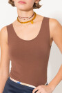 MUSCULOSA JAZZY Chocolate