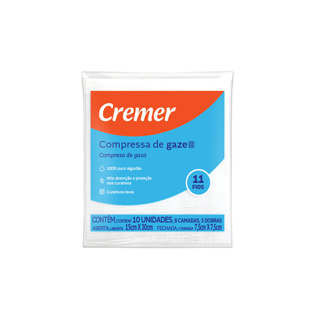 GASA CREMER MAX 11 HILOS PAQUETE X10 UND única