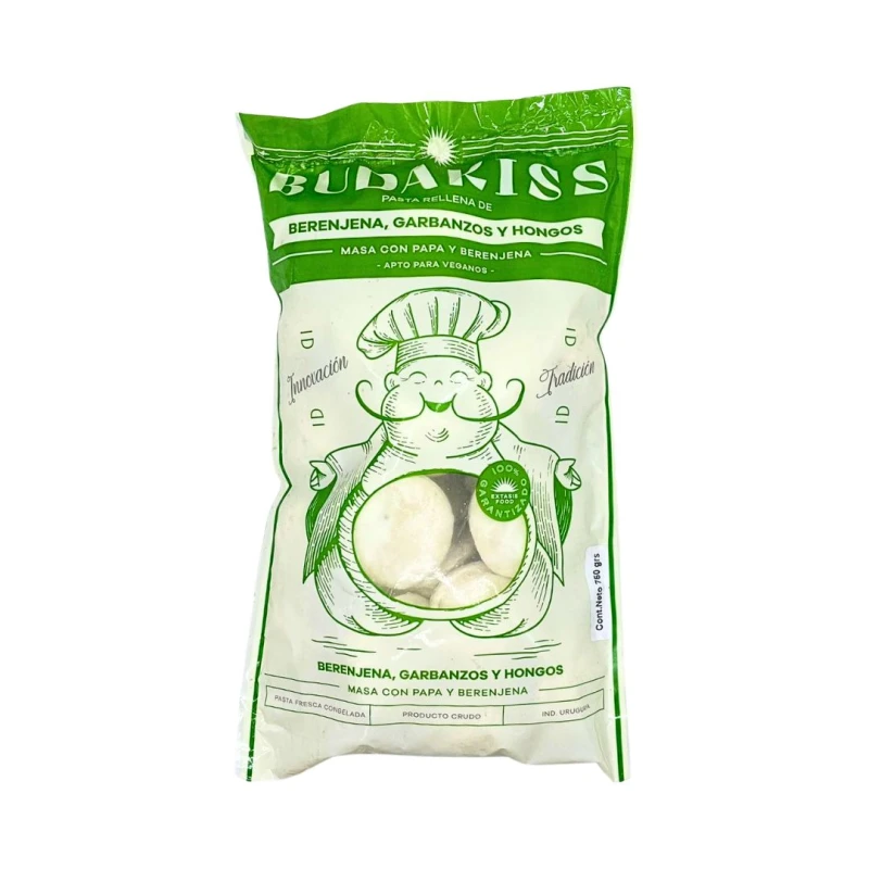 Pasta rellena Berenjena Budakiss - 750 g Pasta rellena Berenjena Budakiss - 750 g