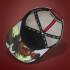 GORRA EVERLAST SF COLLAB RYU BK/WT NEGRO/BLANCO