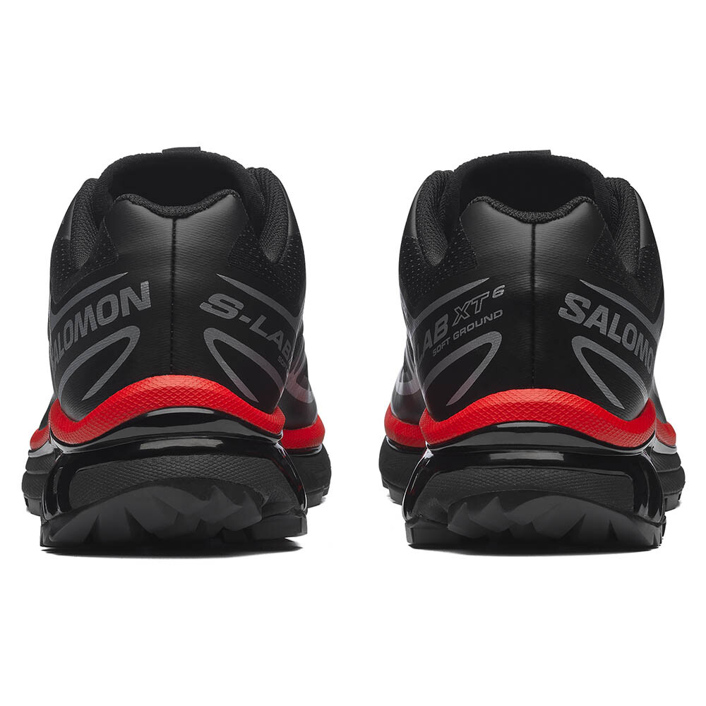 Zapatillas Salomon Xt-6 Unisex Black/Red