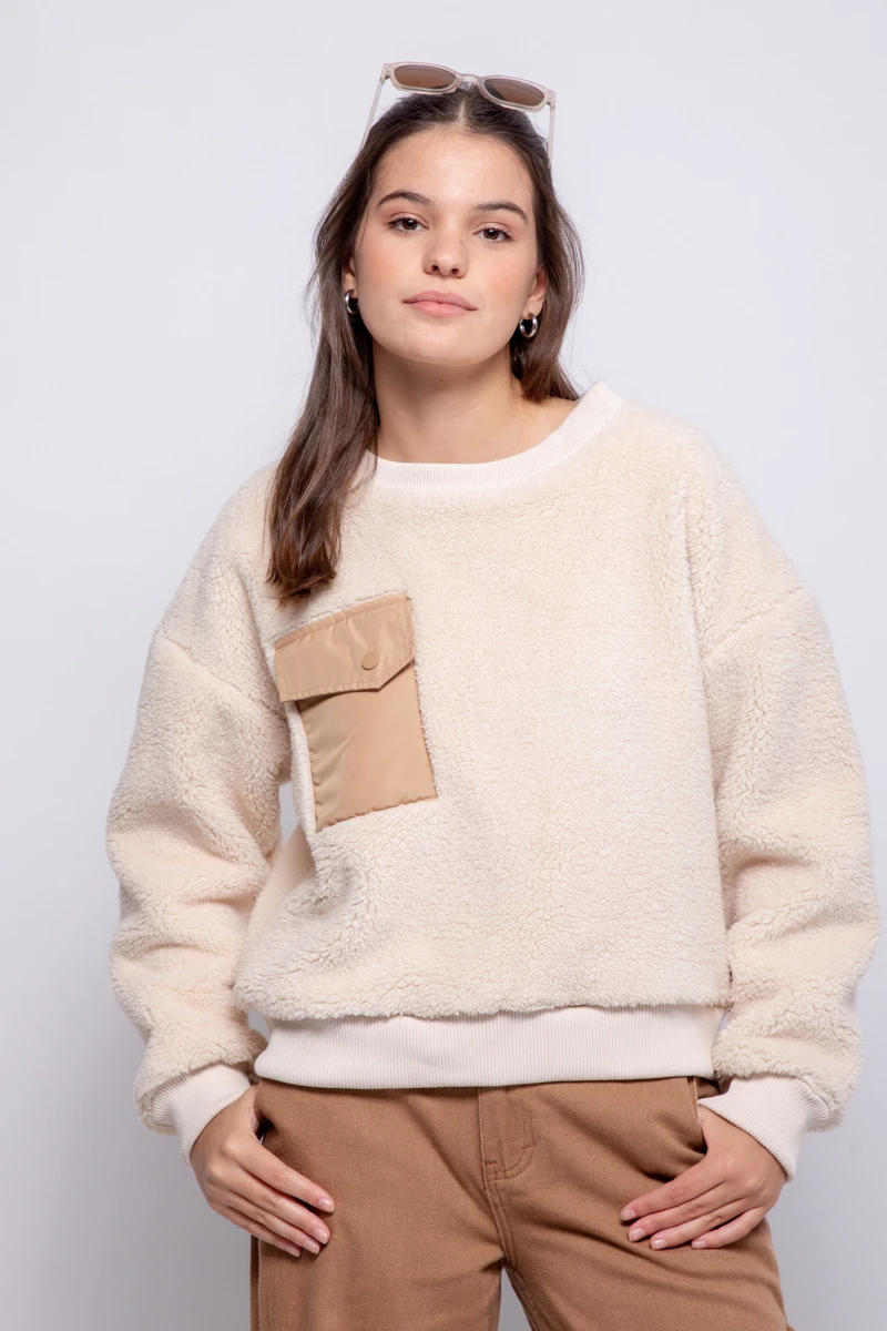 SWEATER POLINO Natural