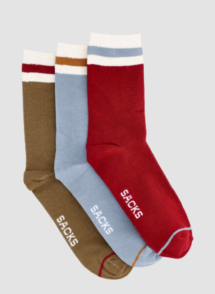 Pack de 3 medias con diseños variados Estampado 9