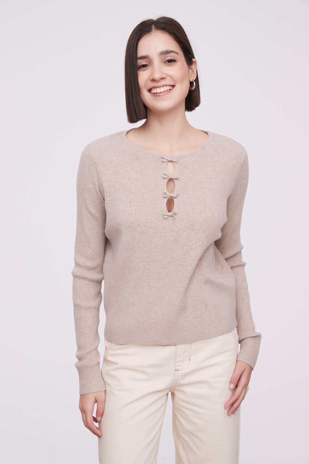 Remera Viruvir Beige