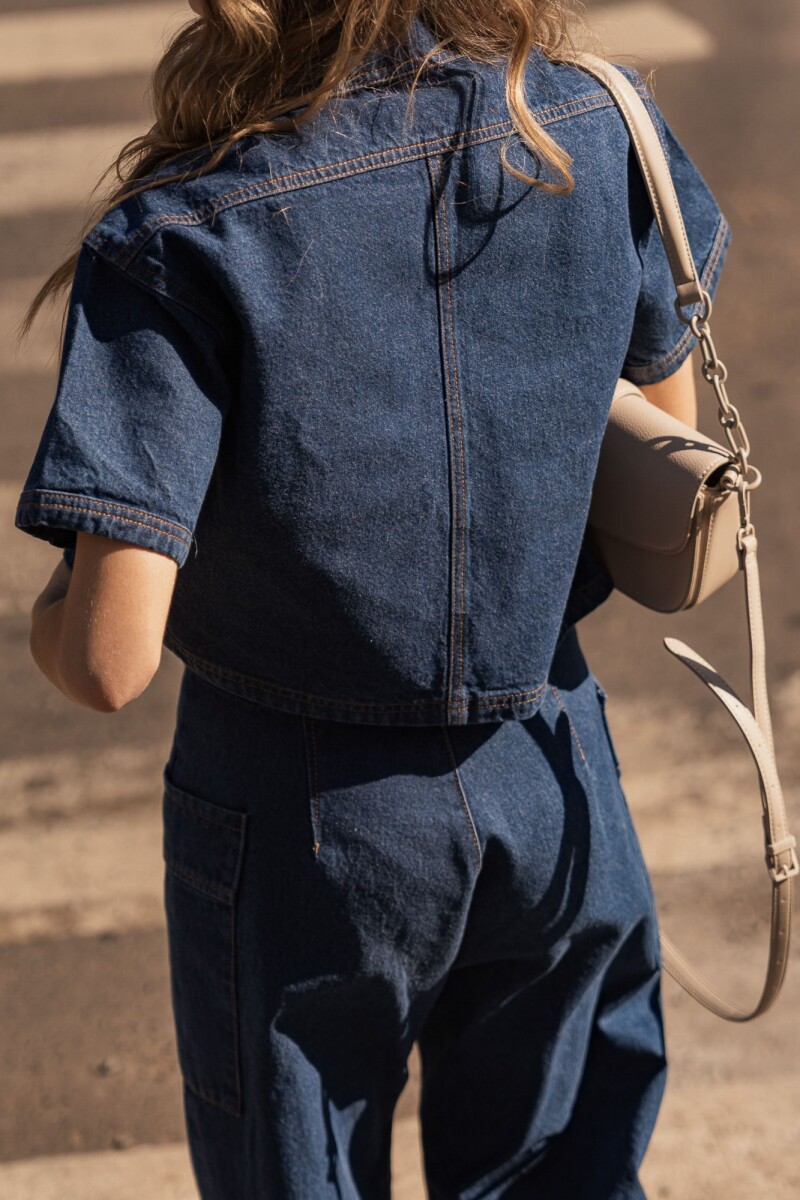 CAMISA ILSE DENIM BLUE CAMISA ILSE DENIM BLUE