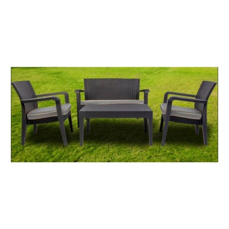 SET 4 PIEZAS EXTERIOR ALASKA LOUNGE ANTHRACITE SET 4 PIEZAS EXTERIOR ALASKA LOUNGE ANTHRACITE